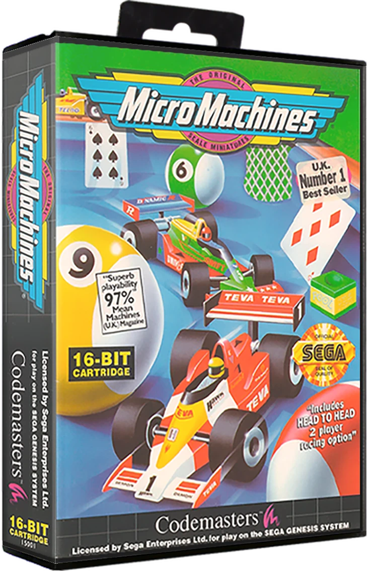 Micro Machines box art