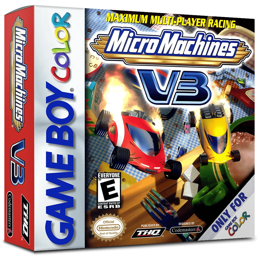 Micro Machines V3 box art