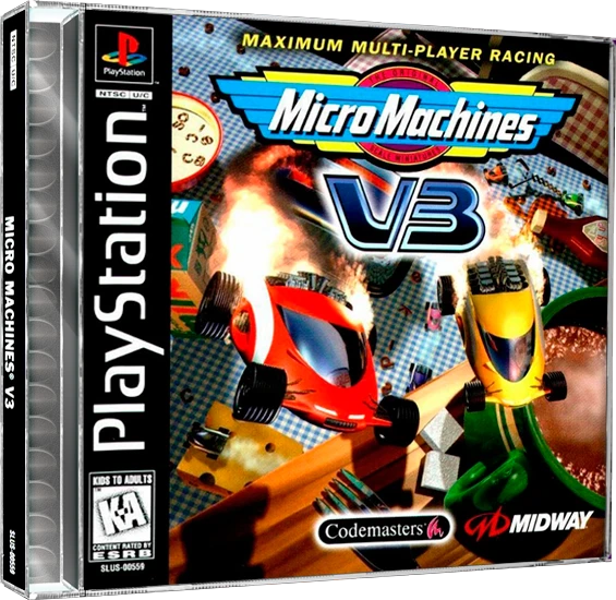 Micro Machines V3 box art
