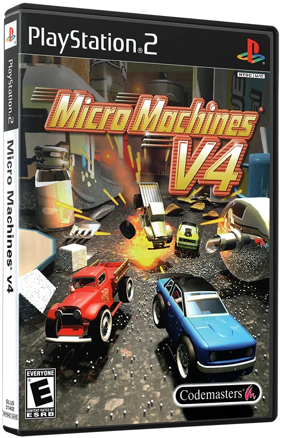 Micro Machines V4 box art