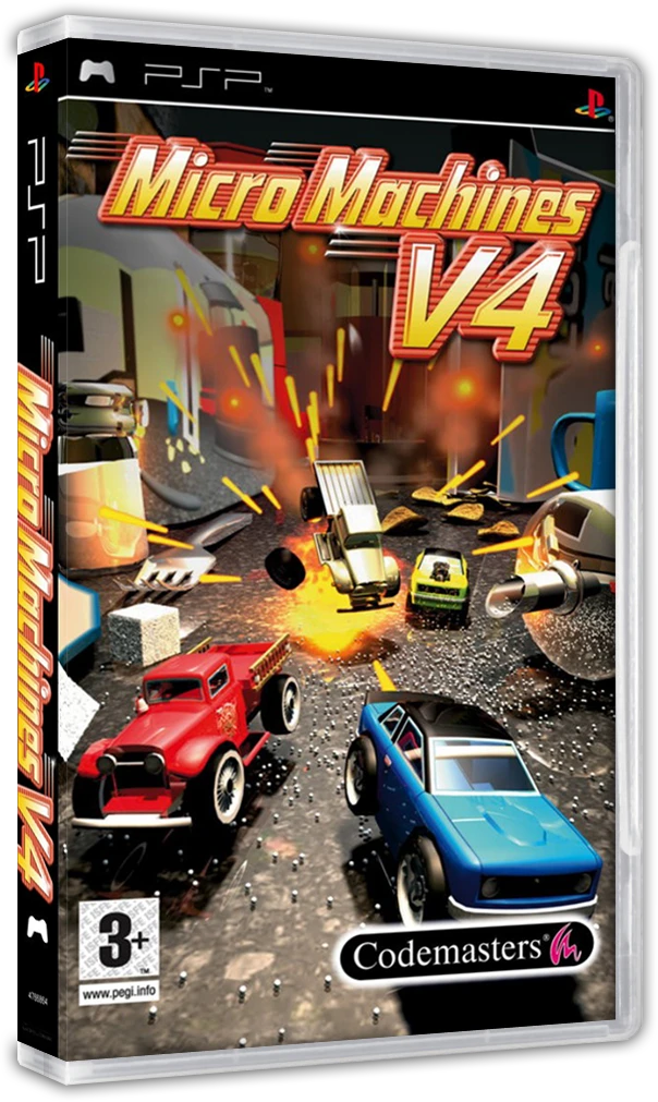 Micro Machines V4 box art