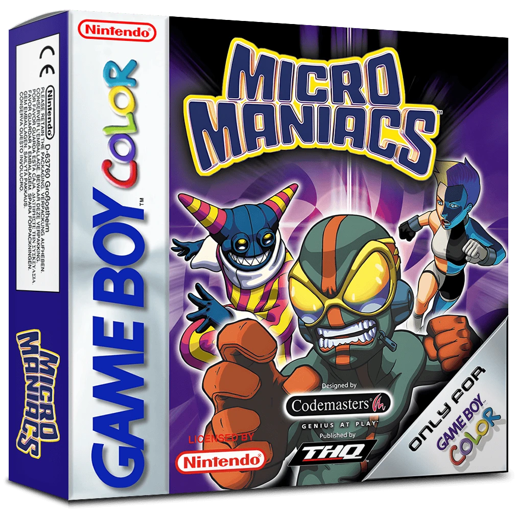 Micro Maniacs box art