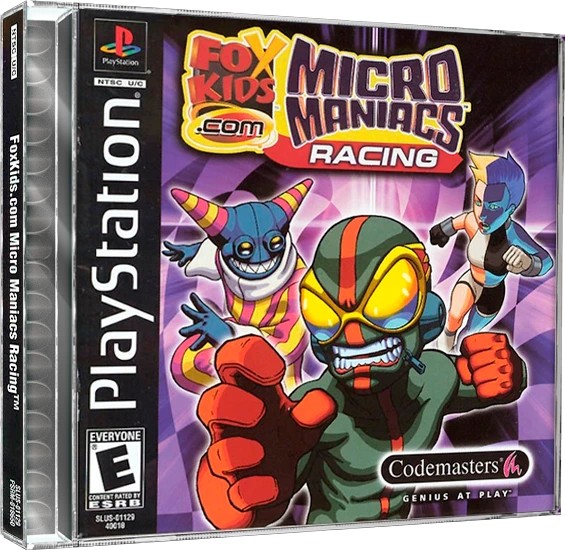 Micro Maniacs Racing box art