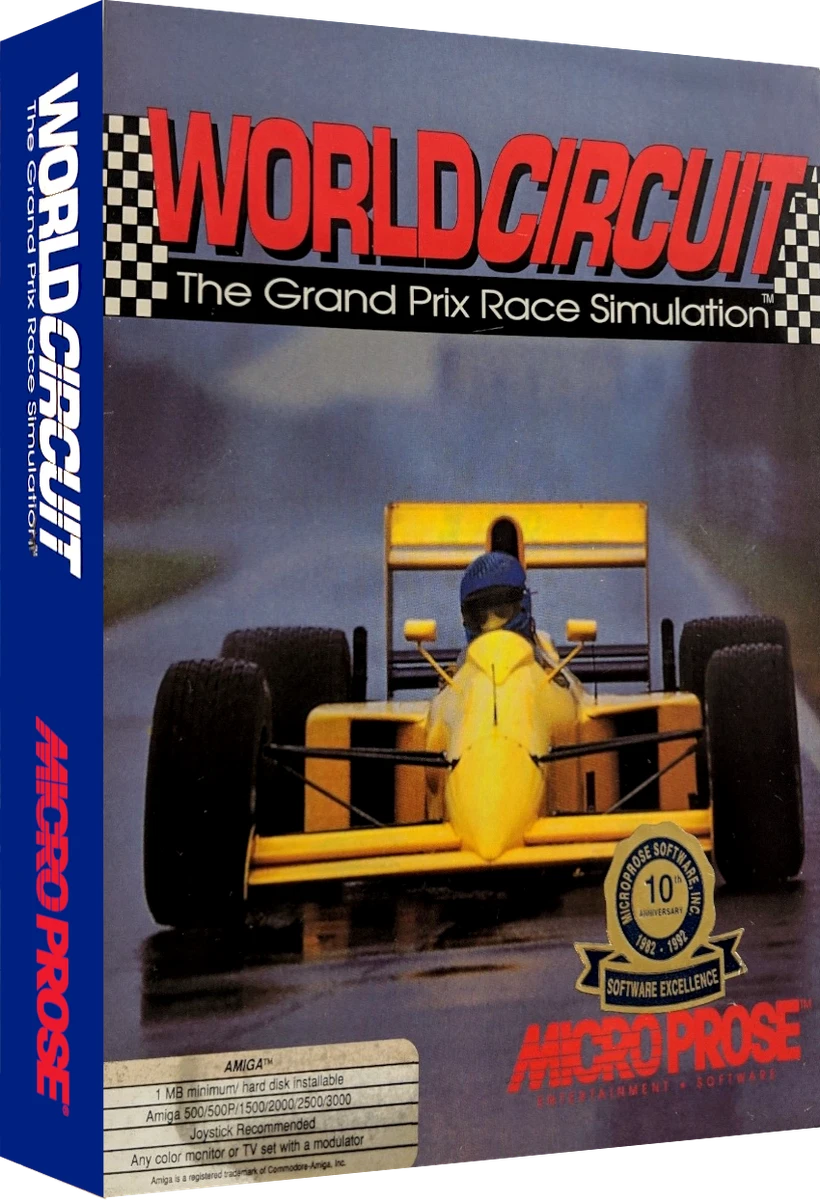Microprose Formula One Grand Prix box art