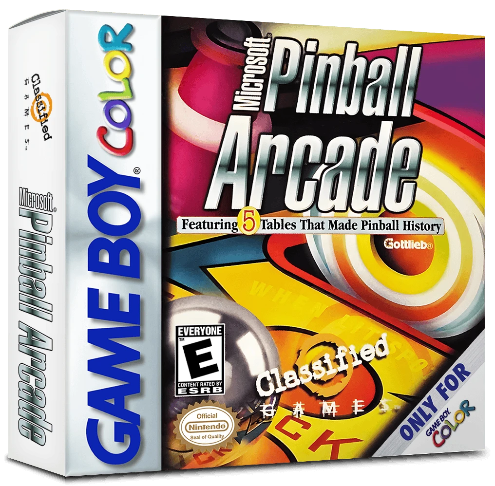 Microsoft Pinball Arcade box art