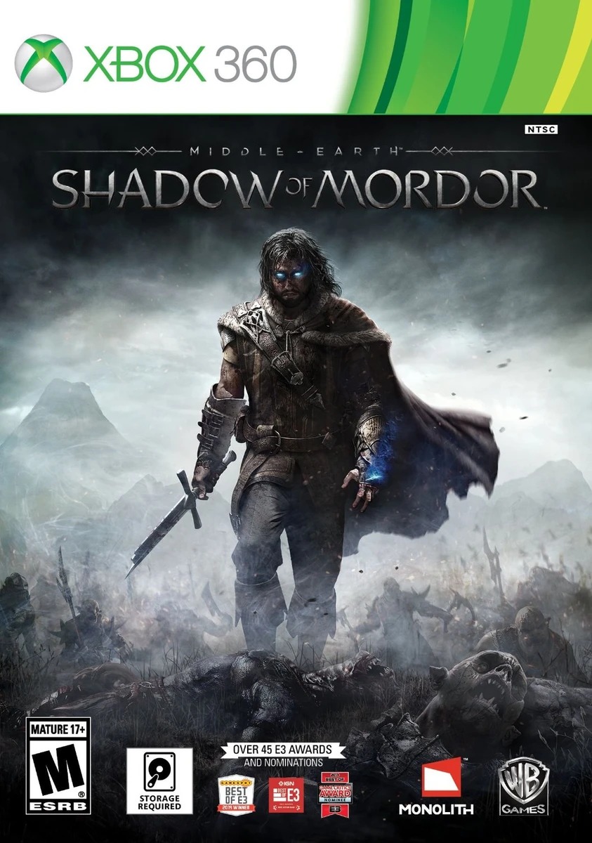 Middle Earth: Shadow of Mordor box art