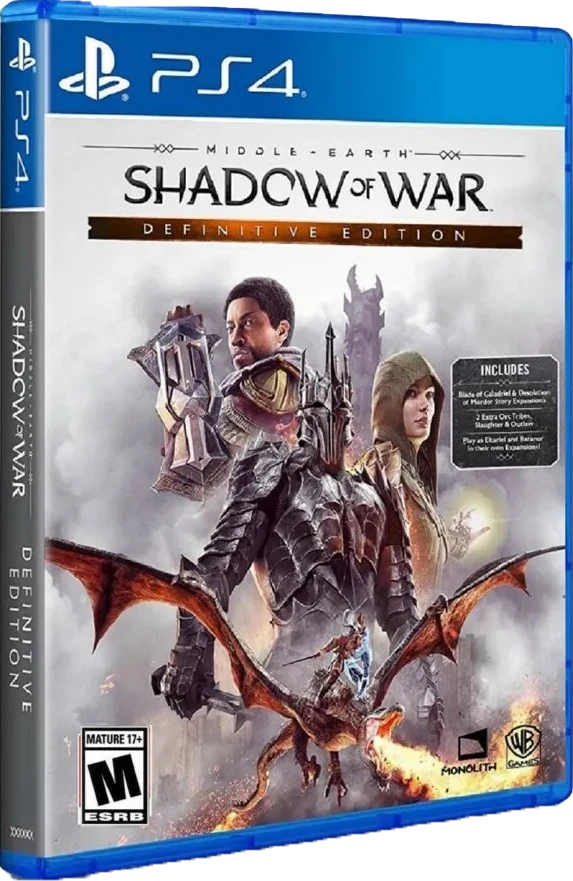 Middle Earth: Shadow Of War [Definitive Edition] box art