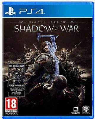 Middle-Earth Shadow of War box art