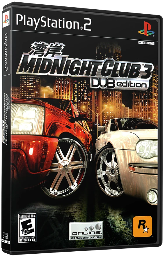 Midnight Club 3 Dub Edition box art