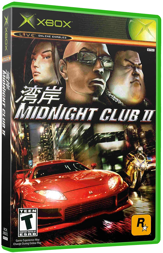 Midnight Club II box art