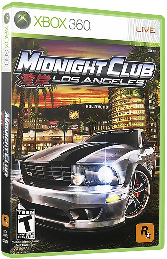 Midnight Club Los Angeles box art