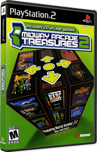 Midway Arcade Treasures 2 box art