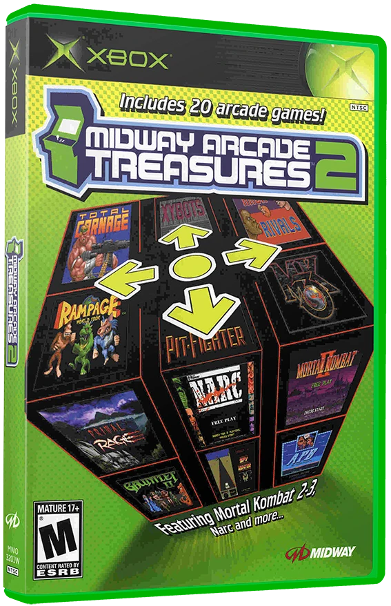 Midway Arcade Treasures 2 box art
