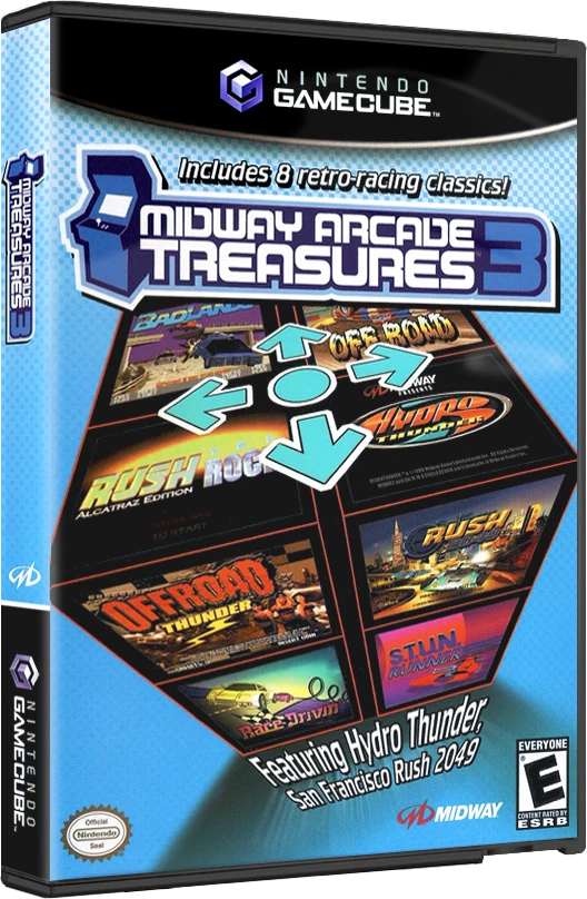Midway Arcade Treasures 3 box art
