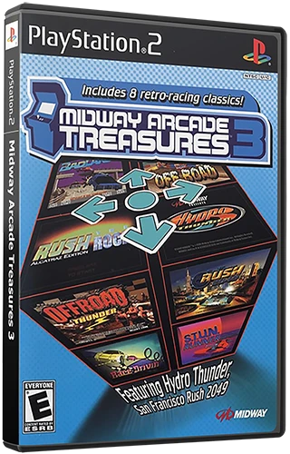 Midway Arcade Treasures 3 box art