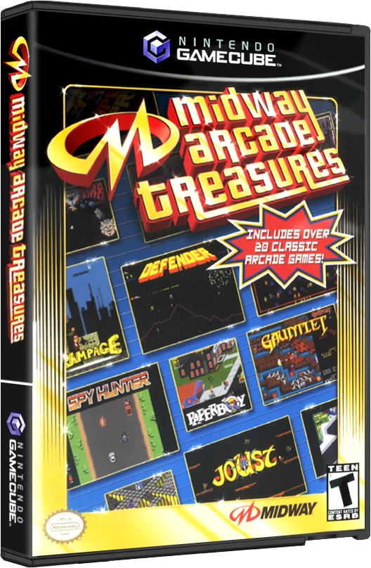 Midway Arcade Treasures box art
