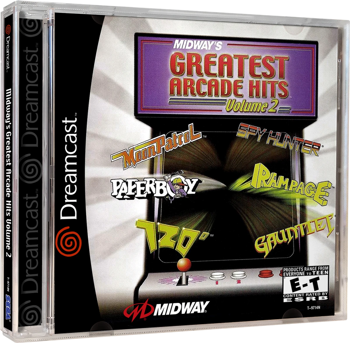 Midway's Greatest Arcade Hits Volume 2 box art