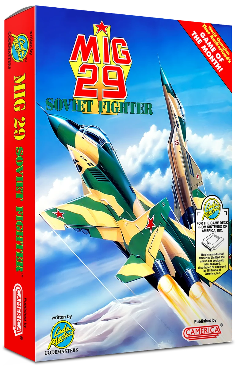 MIG-29: Soviet Fighter box art