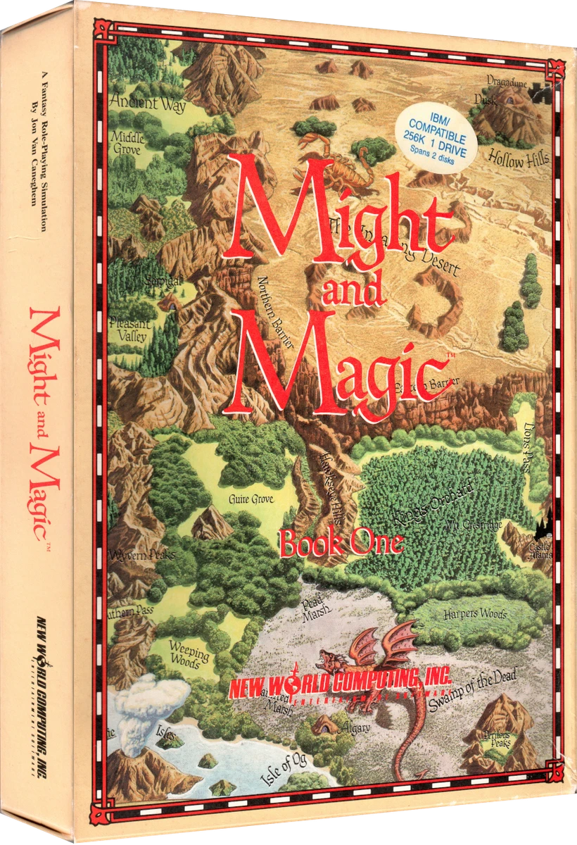 Might And Magic Book I box art