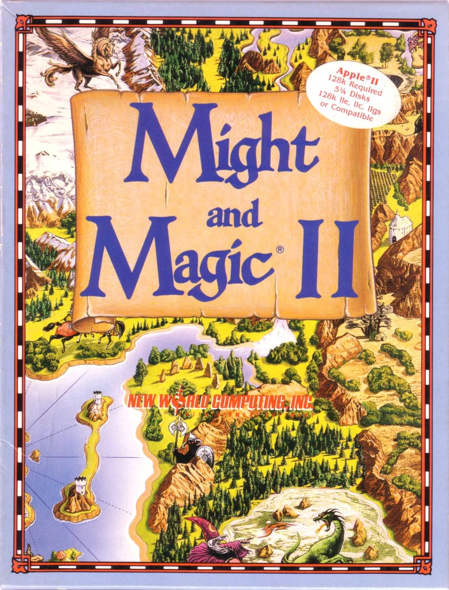 Might and Magic II box art