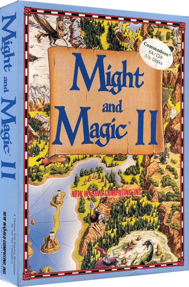 Might and Magic II box art