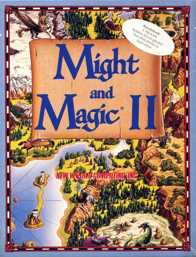 Might And Magic II: Gates To Another World box art