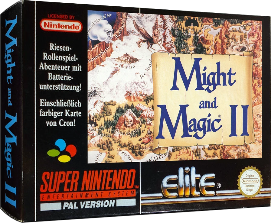 Might and Magic II box art