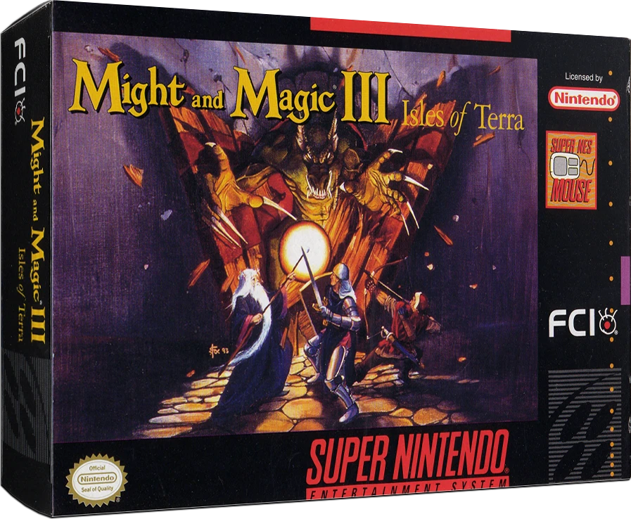 Might and Magic III Isles of Terra box art