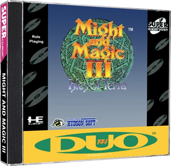Might and Magic III: Isles of Terra box art