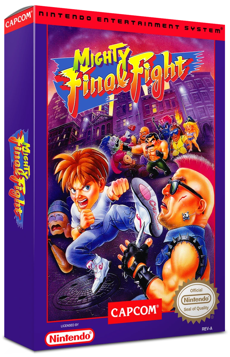 Mighty Final Fight box art