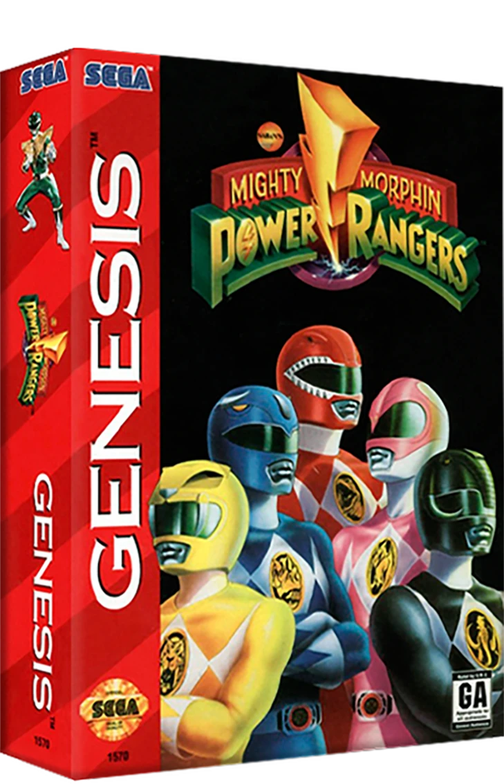 Mighty Morphin Power Rangers [Cardboard Box] box art