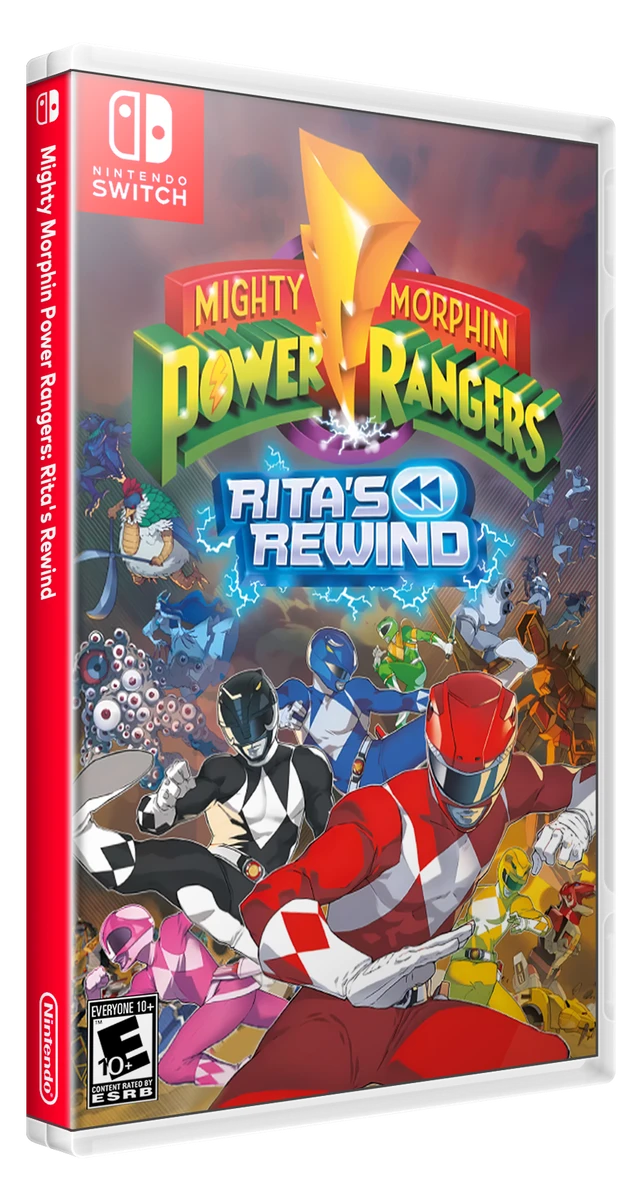 Mighty Morphin Power Rangers: Rita's Rewind box art