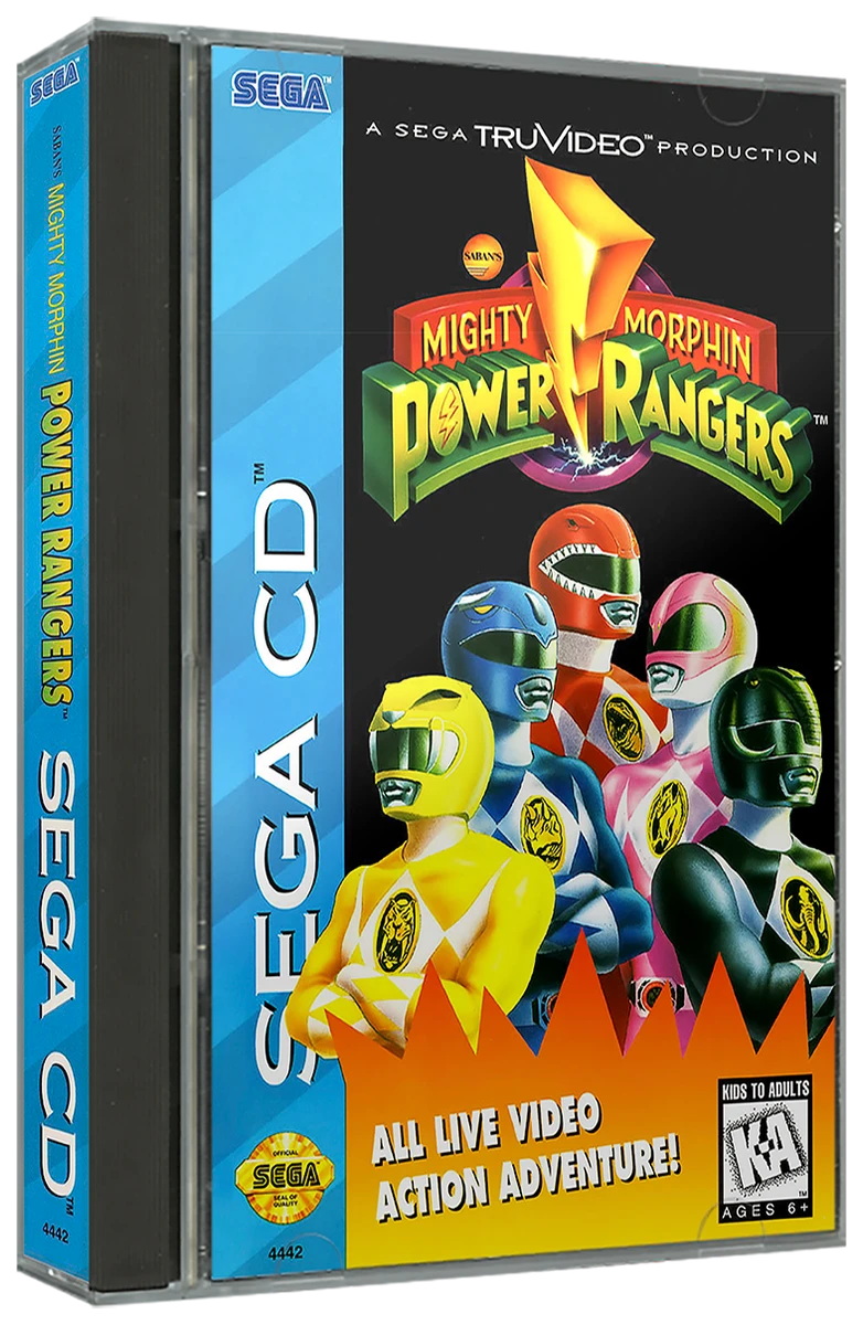 Mighty Morphin Power Rangers box art