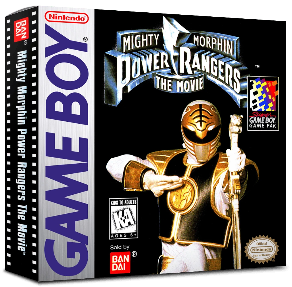 Mighty Morphin Power Rangers: The Movie box art