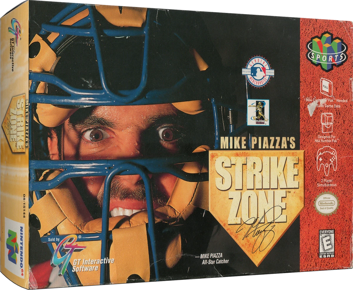 Mike Piazza's Strike Zone box art