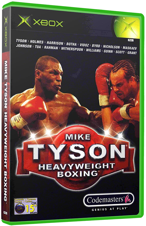 Mike Tyson Heavyweight Boxing box art
