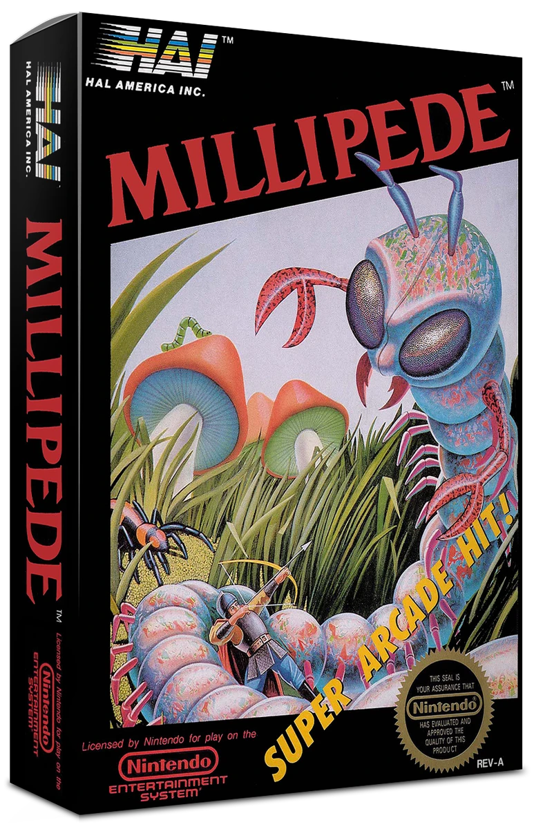 Millipede box art