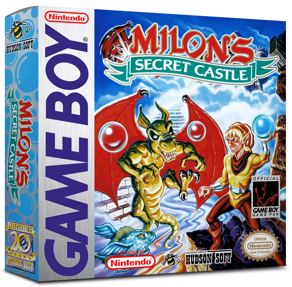Milon's Secret Castle box art