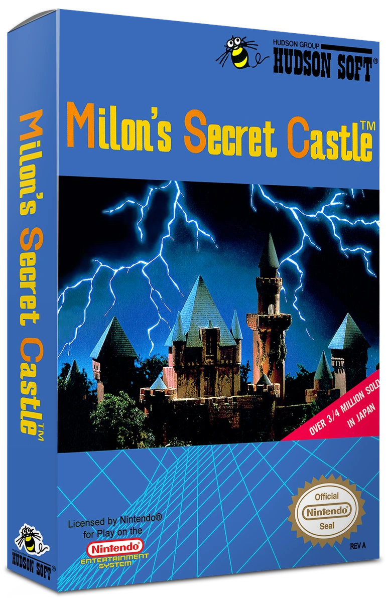 Milon's Secret Castle box art