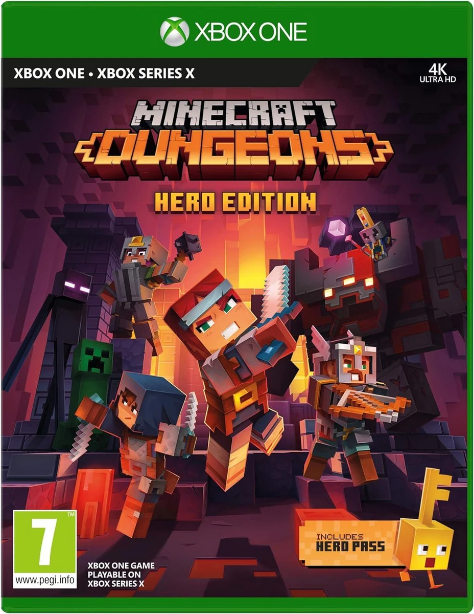 Minecraft Dungeons [Hero Edition] box art