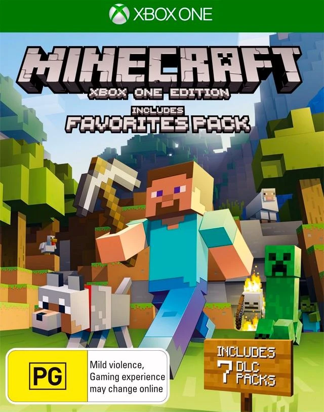 Minecraft Favorites Pack box art