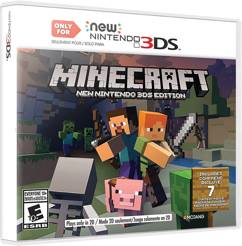 Minecraft New Nintendo 3DS Edition box art