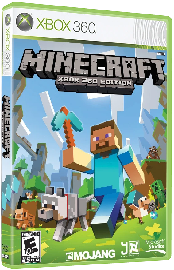 Minecraft Xbox 360 Edition box art