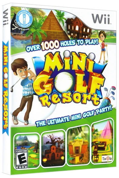 Mini Golf Resort box art