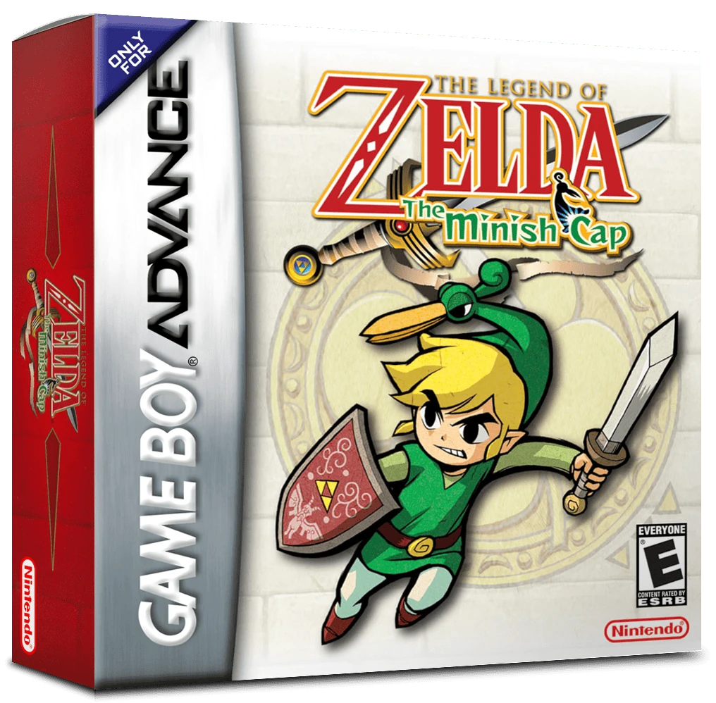 Zelda Minish Cap box art