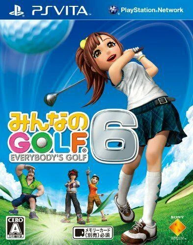 Minna no Golf 6 box art