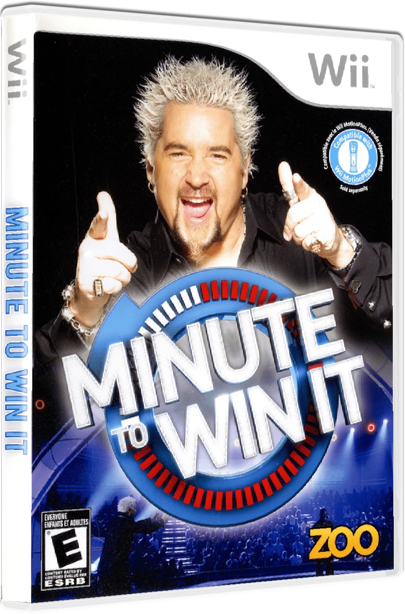 Minute to Win It box art