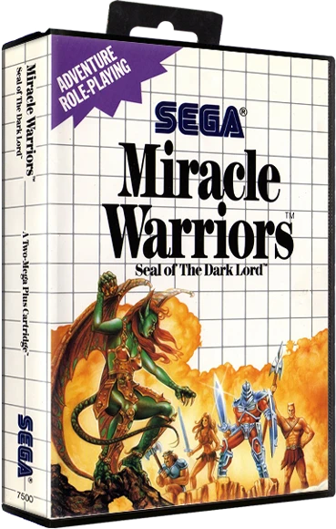 Miracle Warriors Seal of The Dark Lord box art