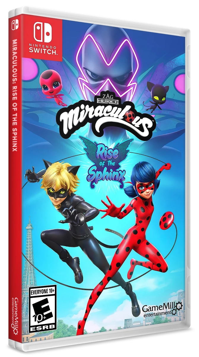 Miraculous Rise of the Sphinx box art