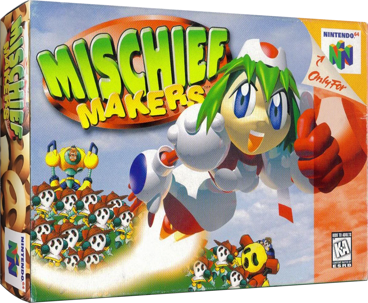 Mischief Makers box art